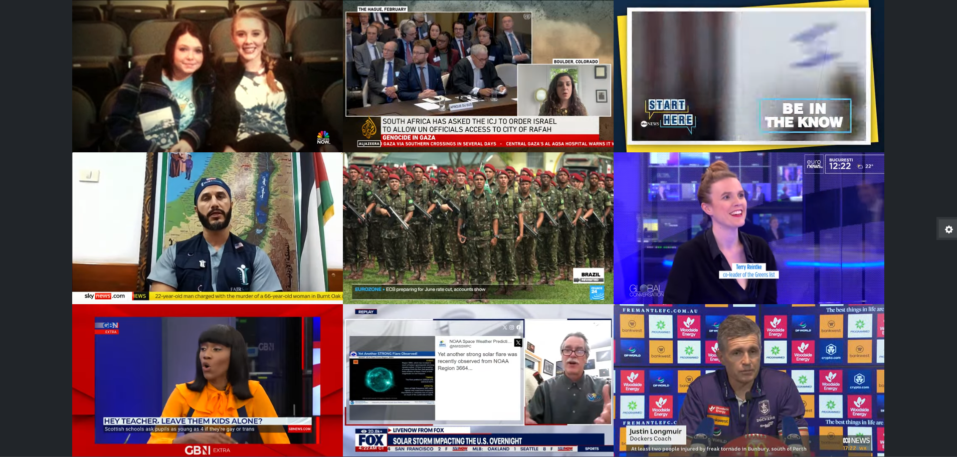 watch multiple tv channels