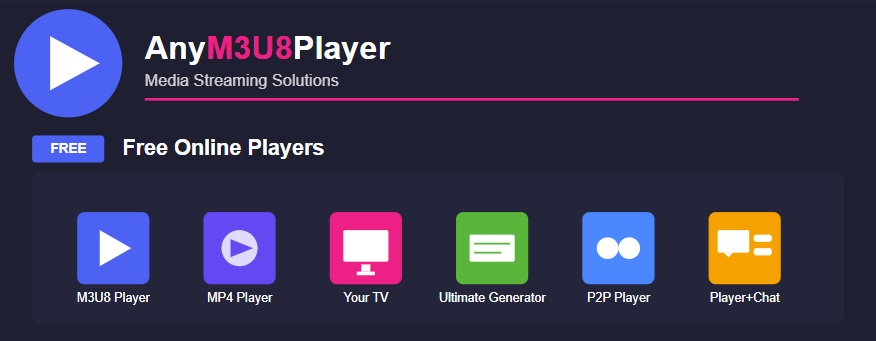 Free Online M3U8 And HLS Player